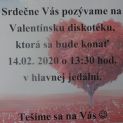 Valentín 14.02. 2020