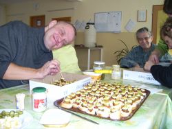 Príprava posedenia